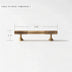 Sean Brass Knob & Pull Bar - Residence Supply