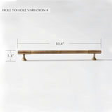 Sean Brass Knob & Pull Bar - Residence Supply