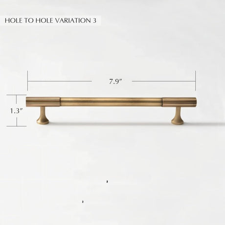 Sean Brass Knob & Pull Bar - Residence Supply