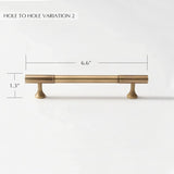 Sean Brass Knob & Pull Bar - Residence Supply