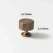 Sean Brass Knob & Pull Bar - Residence Supply