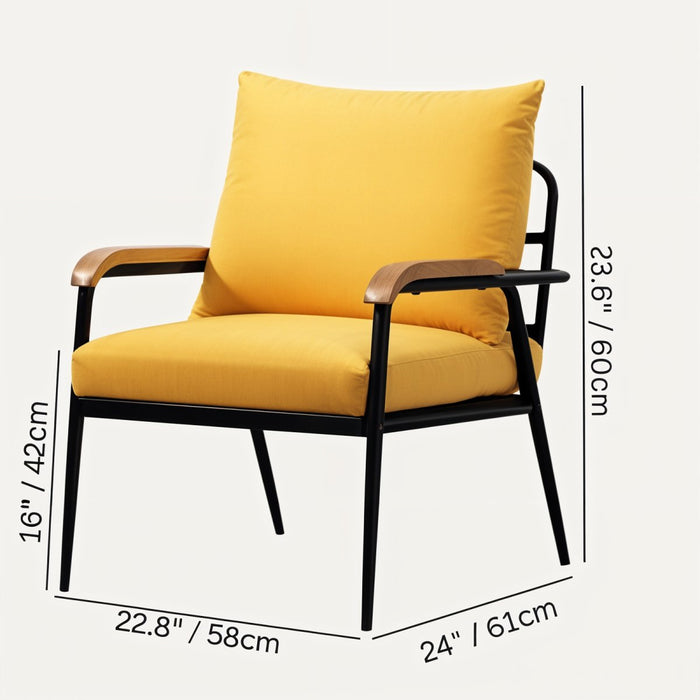 Sedile Accent Chair Size