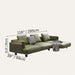 Sefu Pillow Sofa - Residence Supply