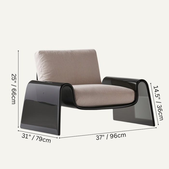 Sela Accent Chair Size