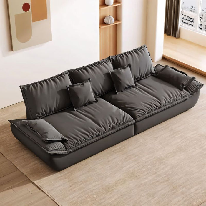 Modular Design: The Sellae Pillow Sofa's modular design offers endless configuration possibilities, allowing you to create the perfect seating arrangement for your space. From cozy corner setups to spacious lounging areas, let your imagination run wild.
