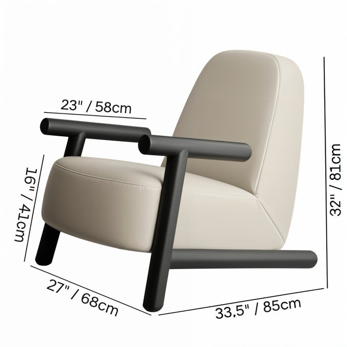 Sellon Scandinavian Minimalist Accent Chair: With its minimalist silhouette and light wood legs, this accent chair embraces the simplicity and elegance of Scandinavian design, creating a serene and modern atmosphere in any room.