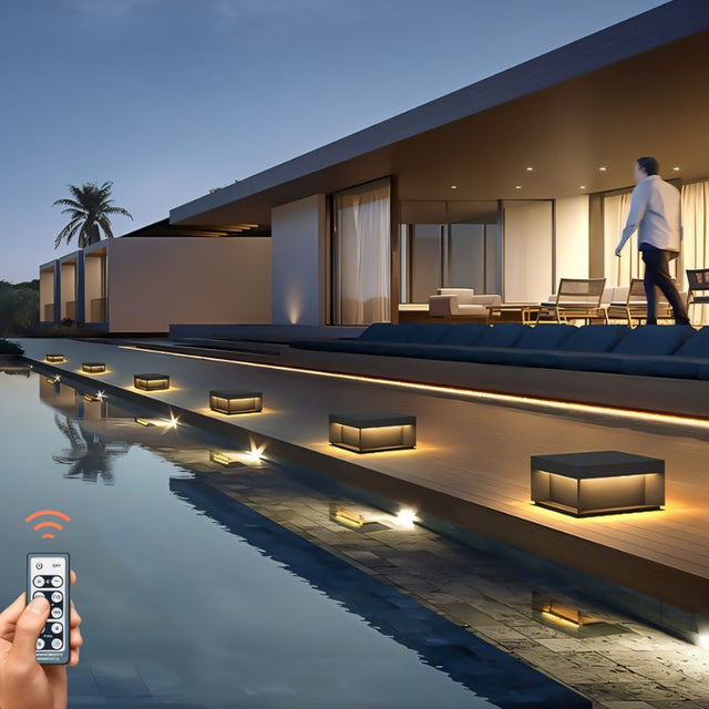 Lampe de jardin extérieure Senadina