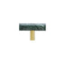 "A green marble knob with a polished brass stem, suitable for cabinets and drawers."