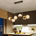 Serenia Linear Chandelier - Modern Lighting for Kitchen Island