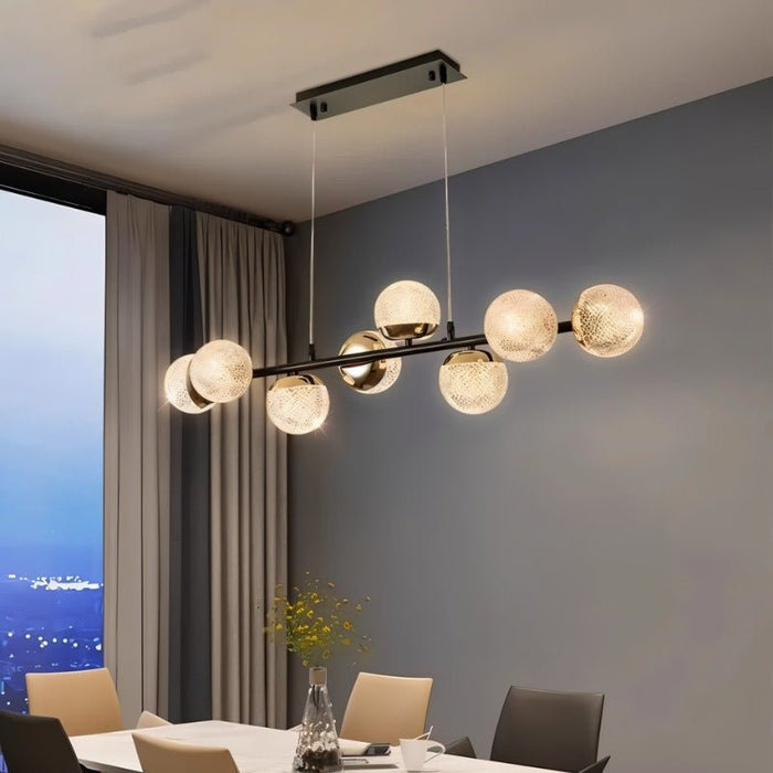 Serenia Linear Chandelier - Modern Lighting for Dining Room