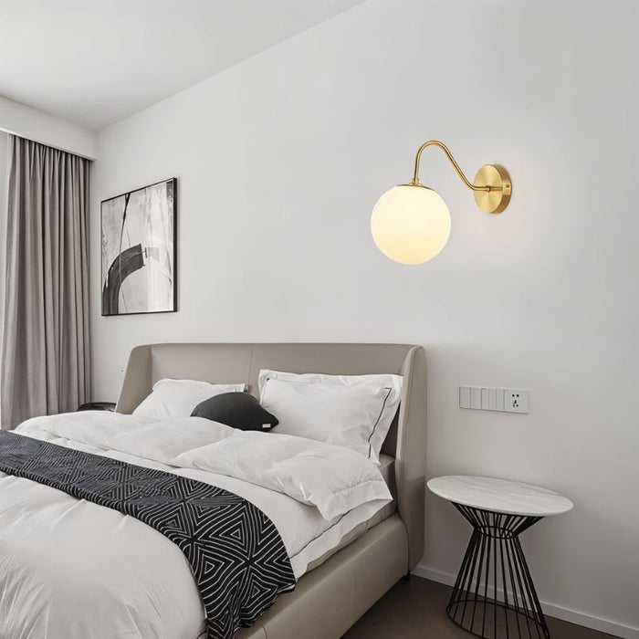 Sfera Wall Lamp - Modern Bedroom Lighting Fixture