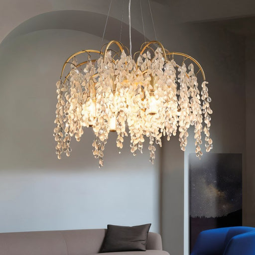 Shajar Crystal Chandelier - Living Room Lighting