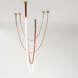 Shalom Leather Chandelier