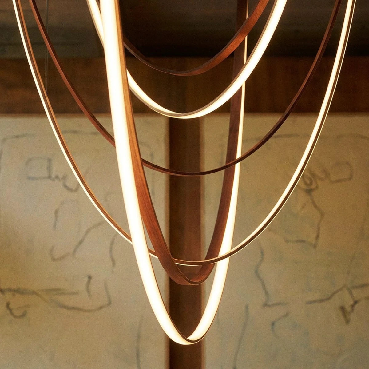 Shalom Leather Chandelier - Residence Supply