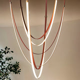 Shalom Leather Chandelier