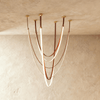Shalom Leather Chandelier
