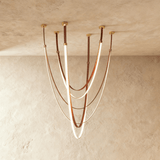 Shalom Leather Chandelier - Residence Supply