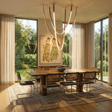 Shalom Leather Chandelier - Residence Supply