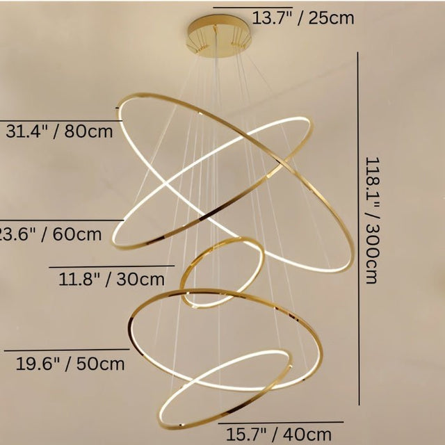 Shalom Round Chandelier