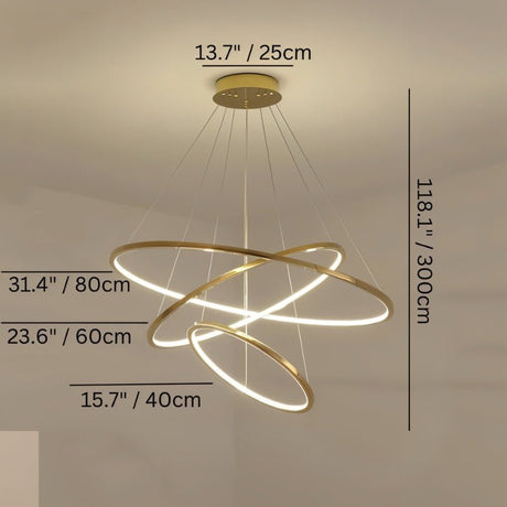 Shalom Round Chandelier