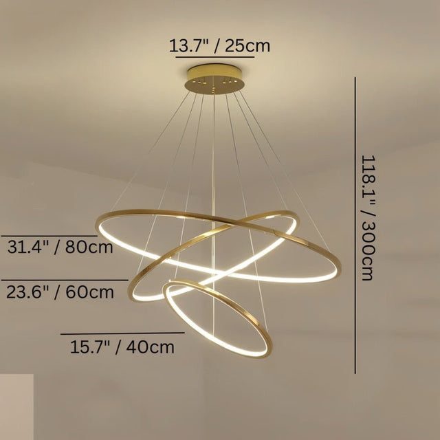 Shalom Round Chandelier