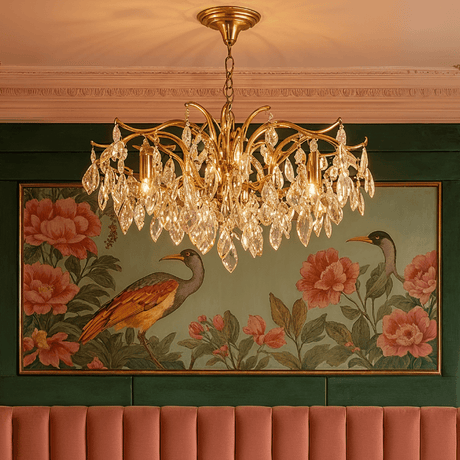 Shama Crystal Chandelier - Residence Supply