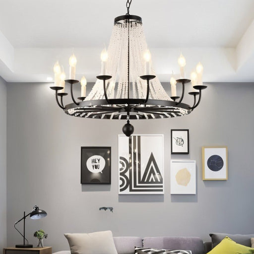 Shan Crystal Chandelier - Living Room Lighting