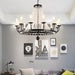 Shan Crystal Chandelier - Living Room Lighting