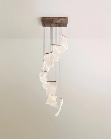 Sheets Chandelier (Rectangle Ceiling Mount) - Residence Supply