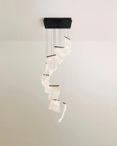 Sheets Chandelier (Rectangle Ceiling Mount) - Residence Supply