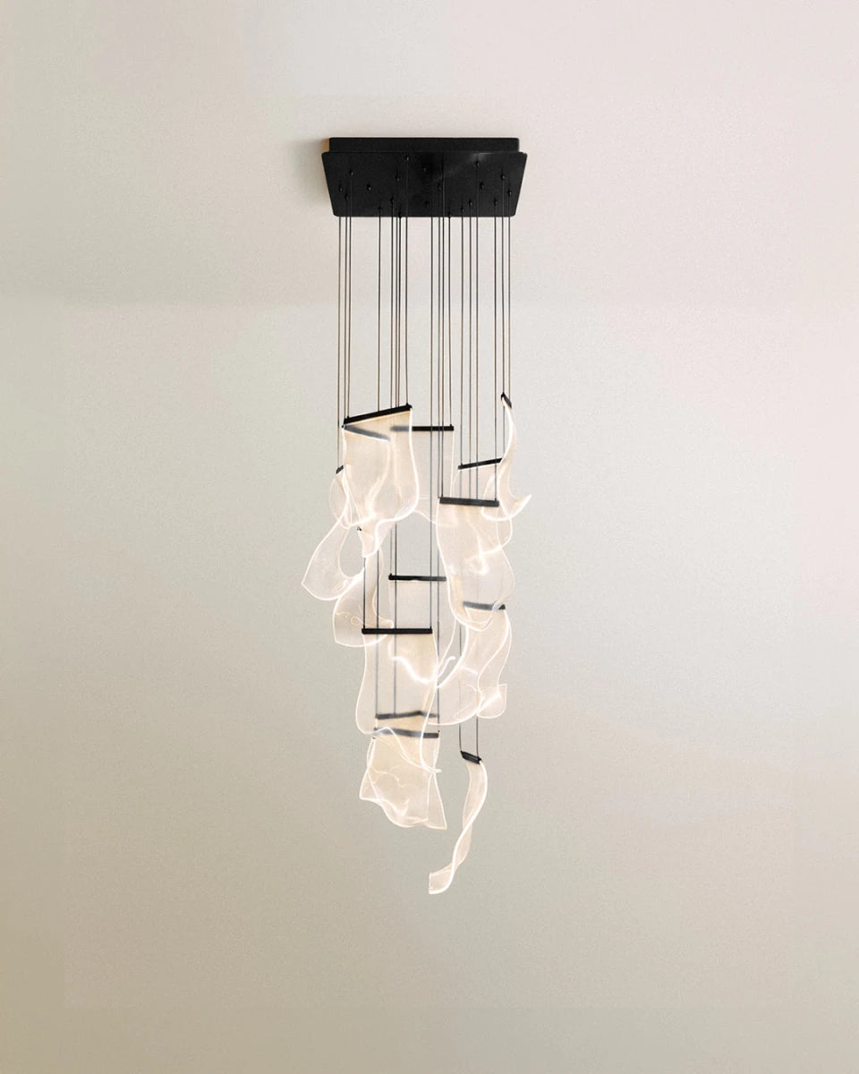 Sheets Chandelier (Rectangle Ceiling Mount) - Residence Supply