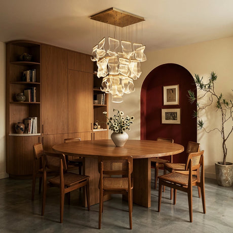 Sheets Chandelier (Rectangle Ceiling Mount) - Residence Supply