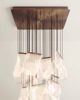 Sheets Chandelier (Rectangle Ceiling Mount) - Residence Supply
