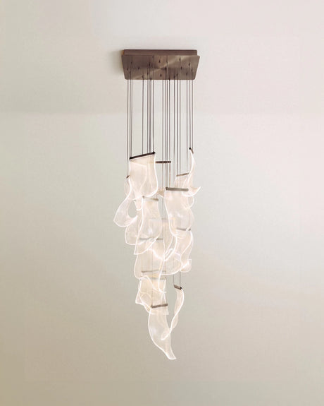 Sheets Chandelier (Rectangle Ceiling Mount) - Residence Supply