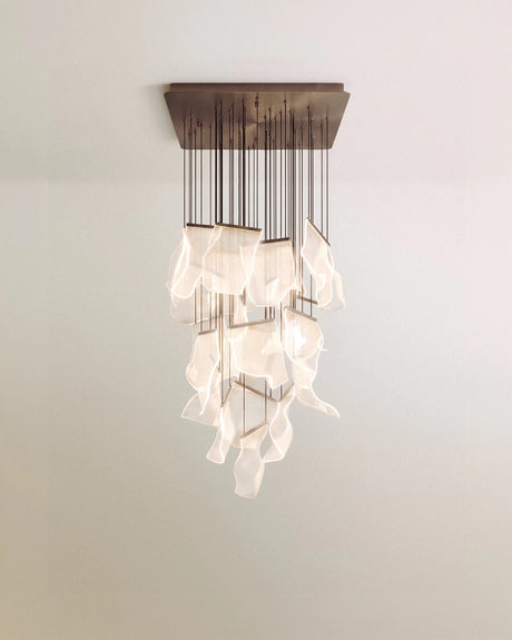 Sheets Chandelier (Rectangle Ceiling Mount) - Residence Supply