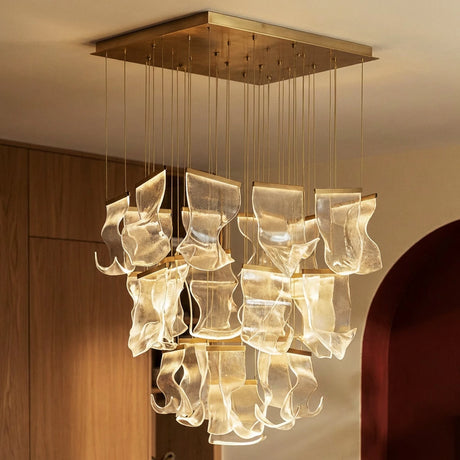 Sheets Chandelier (Rectangle Ceiling Mount) - Residence Supply