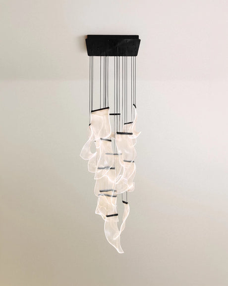 Sheets Chandelier (Rectangle Ceiling Mount) - Residence Supply