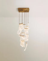 Sheets Chandelier (Rectangle Ceiling Mount) - Residence Supply