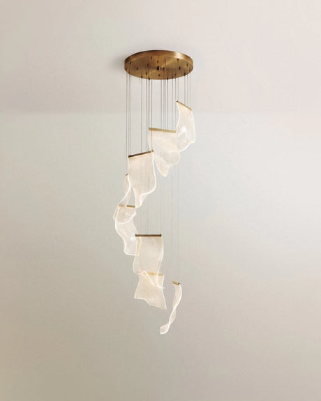 Sheets Chandelier (Round Ceiling Mount) - Residence Supply