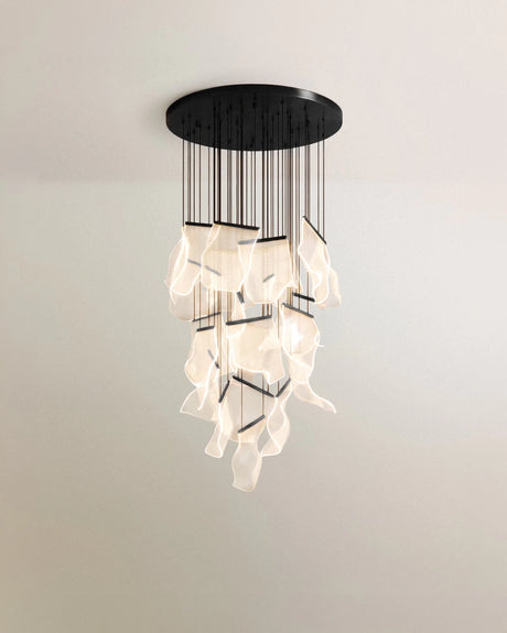 Sheets Chandelier (Round Ceiling Mount) - Residence Supply