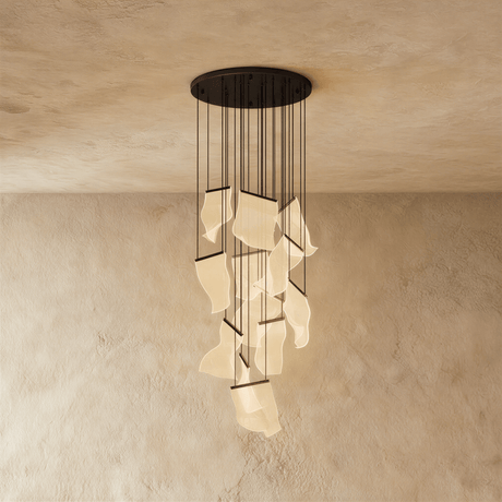 Sheets Chandelier (Round Ceiling Mount) - Residence Supply