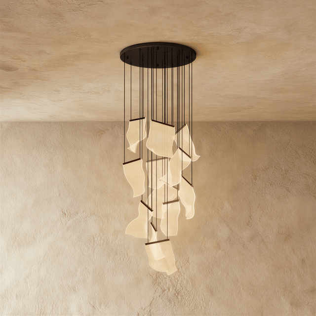 Sheets Chandelier (Round Ceiling Mount) - Residence Supply