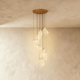 Sheets Chandelier (Round Ceiling Mount) - Residence Supply