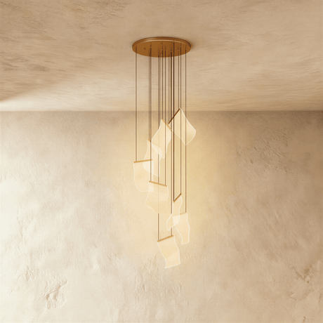 Sheets Chandelier (Round Ceiling Mount) - Residence Supply