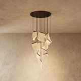 Sheets Chandelier (Round Ceiling Mount) - Residence Supply