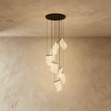 Sheets Chandelier (Round Ceiling Mount) - Residence Supply