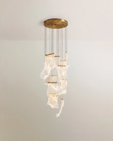 Sheets Chandelier (Round Ceiling Mount) - Residence Supply