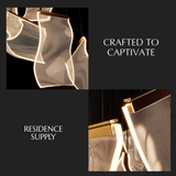 Sheets Chandelier (Round Ceiling Mount) - Residence Supply