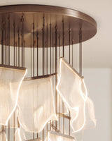 Sheets Chandelier (Round Ceiling Mount) - Residence Supply