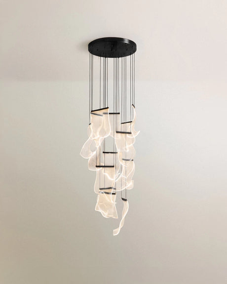 Sheets Chandelier (Round Ceiling Mount) - Residence Supply